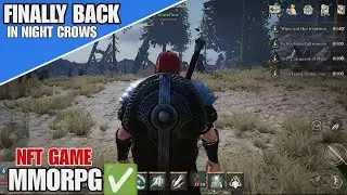 NIGHT CROWS MAIN QUEST ( Go Deep Inside  Echo Waterfall  ) MMORPG Players Are Active 2025