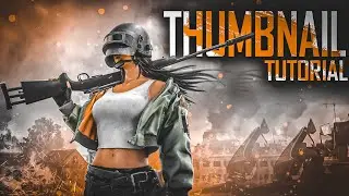 How to make a gaming thumbnail on android using pscc and Lightroom || gaming thumbnail tutorial