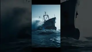 The true power of the sea 🤯🌊 #Ocean #Storm #Waves #RoughSeas #NatureIsPowerful #Survival