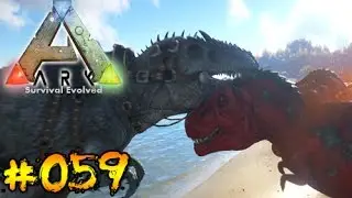 ARK #059 Giganotosaurus VS Alpha Rex [HD]