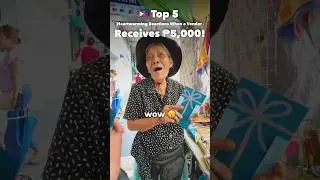 🇵🇭 TOP 5 Heartwarming Reactions When a Vendor Receives 5,000 Pesos