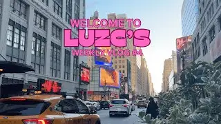 LUZC Weekly Vlog #4: Recording Studio, Gym, Holiday Shopping
