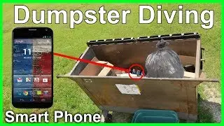 Found Working Smart Phone Dumpster Diving #280