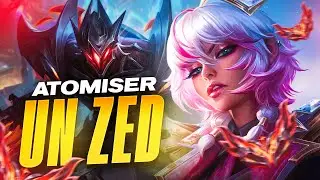 LA TECHNIQUE POUR ATOMISER UN ZED AVEC QIYANA - Qiyana vs Zed