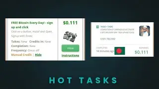 Hot Tasks 111, Install and Open Very Easy #timebucks #apps #youtube @rknayon3