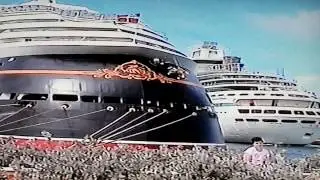 Disney Cruise, Disney Wonder Launch Party, From Disney World onwards to Nassau and Castaway Cay 2003