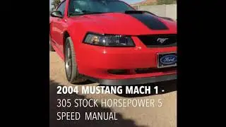 2004 Mustang Mach 1 vs 2013 Camaro SS