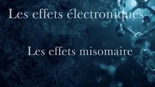 Les effets misomaire الفعل الميزوميري ( +M/ -M)