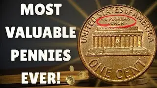 Top 5 RAREST U.S Pennies, Worth 💰 BIG Money! Don' Sold These Valuable Pennies: