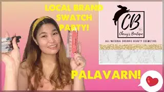THE BEST LIPTINTS I&rsquo;VE EVER TRIED! SWATCHFEST ft. CB&rsquo;s VELVET LIP STAIN! | misha dela cruz