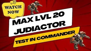 War Commander Max Level 20 Judicator Test In Commander Base Watch It Now How It Looks #warcommander