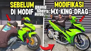Aku Modifikasi Motor MX KING Drag Langka Untuk Ikut Konvoi ke Gunung - GTA 5 MOD