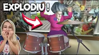TROLLEI a BATERIA de MÚSICA da PROFESSORA MALVADA SCARY TEACHER