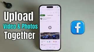 How to upload video and photos together on Facebook page (2026 Update)