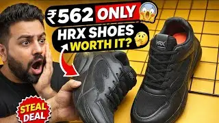 HRX-001 12 Shoes Unboxing & Honest Reviews |₹562 Mein HRX Shoes?! 😍 | Buy or Skip? #shoes 