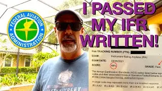IFR Written Test!  How I passed.