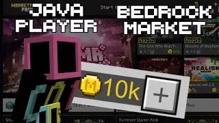 Java Player Tries the Bedrock Marketplace (10,000 Minecoins)