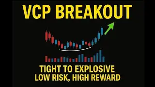 Secret Strategy 🤫 Behind Millionaire Traders 🤯🤯 - Volatility Contraction Pattern (VCP)