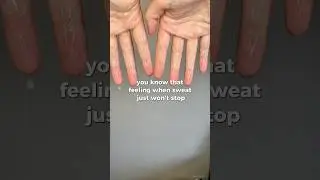Annki&rsquo;s story is about hyperhidrosis. Have you heard of it before? #excessivesweating #hyperhidrosis