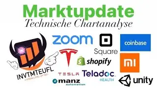 Chartanalyse - Update: Manz, Shopify, Square, Zoom, Unity Software, Coinbase, Teladoc, Tesa, Xiaomi