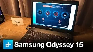 Samsung Odyssey 15 gaming laptop - Hands On at CES 2017