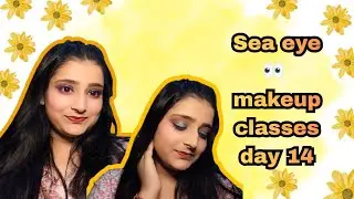 Sea eye 👀 makeup classes Day 14 Glam with ridhi is live