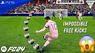 FC 24 PS5&trade; Best Freekicks COMPILATION #1 [4K60]