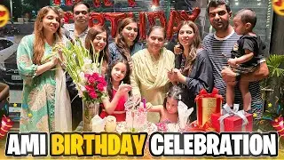 Ami Birthday Celebration l Amna Nay Last Warning Kis Ko De? Ami Emotional Ho Gayi😢