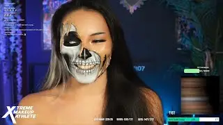 RECREATING SKULL MAKEUP BY DesiPerkins | 25.11.2025