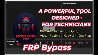 MotoKingPro Launcher: Remove FRP, Access EDL Mode and Manage Partitions on Android Phones