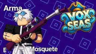 A melhor arma do VOX SEAS 1k de dano por click de longe | Como pegar a Mosquete VOX SEAS