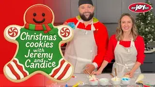 Jeremy Rosado and Candice Make Christmas Cookies!