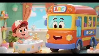 ABC Bath-Time Bus Song | Nursery Rhymes & Kids Songs