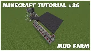 Minecraft TUTORIAL #26 Automatic Mud farm