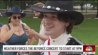 Beyoncé's Chicago concert DELAYED over severe weather possibility at Soldier Field