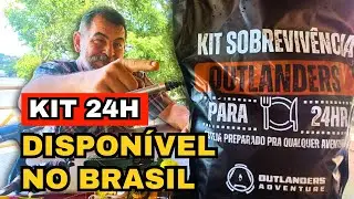 NOVIDADE no Brasil: KIT de comida de SOBREVIV&Ecirc;NCIA para 24h