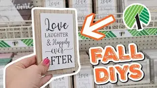 Grab these $1 DOLLAR TREE Items to create these BRILLIANT FALL DIYS! 🍂 NEW FALL DIYS 2022