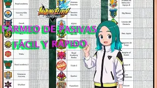 Consigue todas las pasivas de la forma más fácil posible | Inazuma Eleven Victory Road