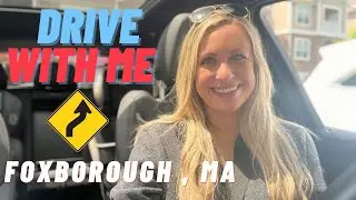 FOXBOROUGH, MA - 🏡🏠🚘  NEIGHBORHOOD TOUR!! UPDATED 2024! LIVING IN THE BOSTON SUBURBS.