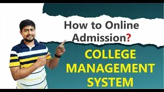 Part - C35 : Online Admission in College Management Software