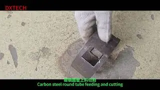 Laser tube cutting machine for Cambodian customers