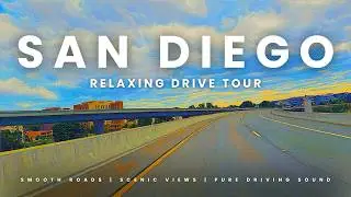 Relaxing Drive on Carmel Mountain & Mira Mesa | 4K Scenic Tour | San Diego, CA