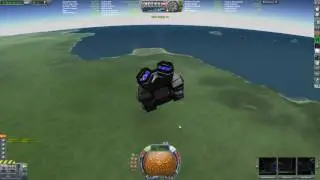 interstellar lander with cargo pod