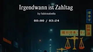 Irgendwann ist Zahltag