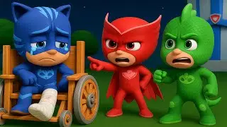 CATBOY IS KICKED OUT OF THE HOUSE! WHAT HAPPENED??? - Sad Story | PJ MASKS 2D Animation | Rainbow 3