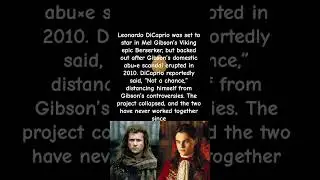 Mel Gibson Wanted DiCaprio for His Viking Movie &mdash; Leo Said &ldquo;Not a Chance&rdquo; #shorts