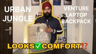 Urban Jungle Venture Backpack Review | Style Over Comfort & Usability? #urbanjungle #bagreview 