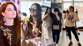 Good Morning Pakistan Today Latest Show Actress Aiman Minal Khan weight Loss Journey After Pregnancy