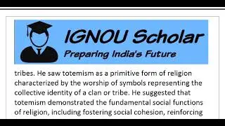 BSOC 133 - Jul 2023 | Jan 2024 - IGNOU Solved Assignment - Sociological Theories