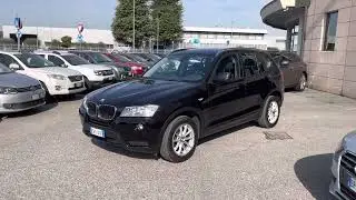 BMW X3 20D XDRIVE AUT 2014 KM115K UNIPROPRIETARIO USATA IN VENDITA A BRESCIA
